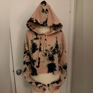 Tie-Dye Hooded Sweater